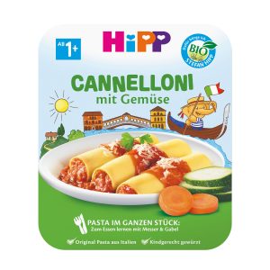 HiPP Children's Plate Cannelloni with vegetables