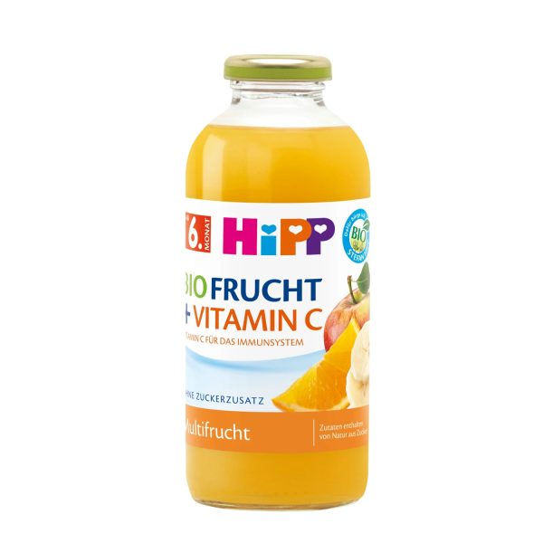 HiPP Organic Fruit Juice Multifruit + Vitamin C