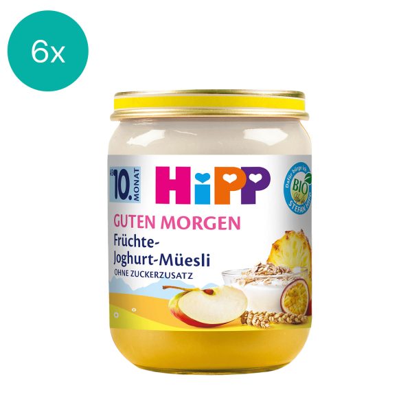 6x HiPP Fruits-Yogurt-Muesli