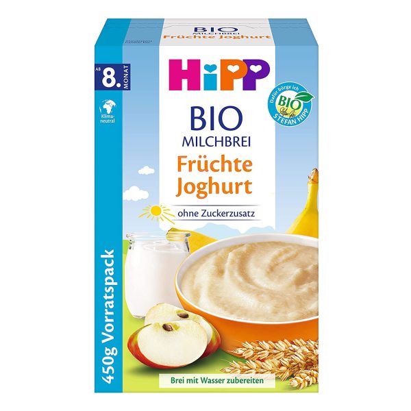 HiPP organic milk porridge ÿ Fruit yogurt
