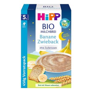 HiPP Organic Milk Porridge ÿ Good Night ÿ Banana Rusk