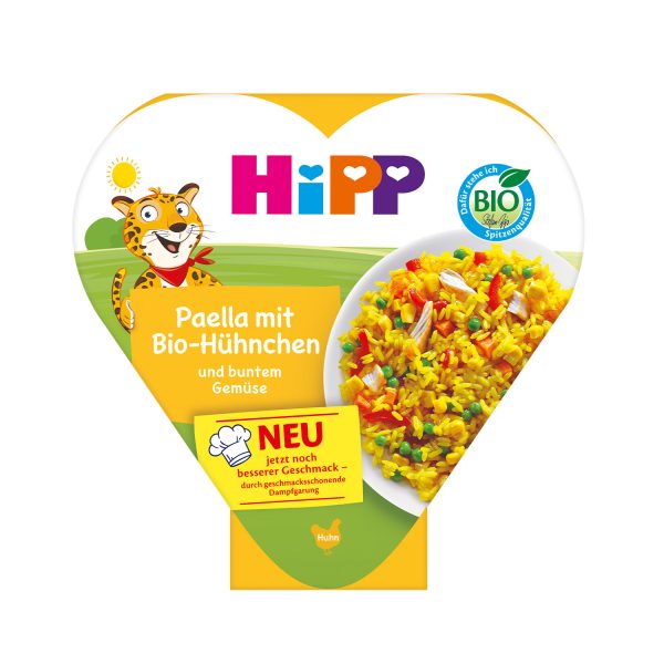 HiPP Children's Plate Paella with Organic Chicken