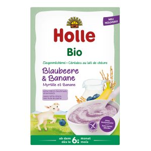 Holle Organic Goat Milk Porridge Blueberry & Banana