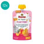 12x Holle Organic fruit puree Pear Pony